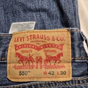 Levi's Relaxed Fit Blue Jeans